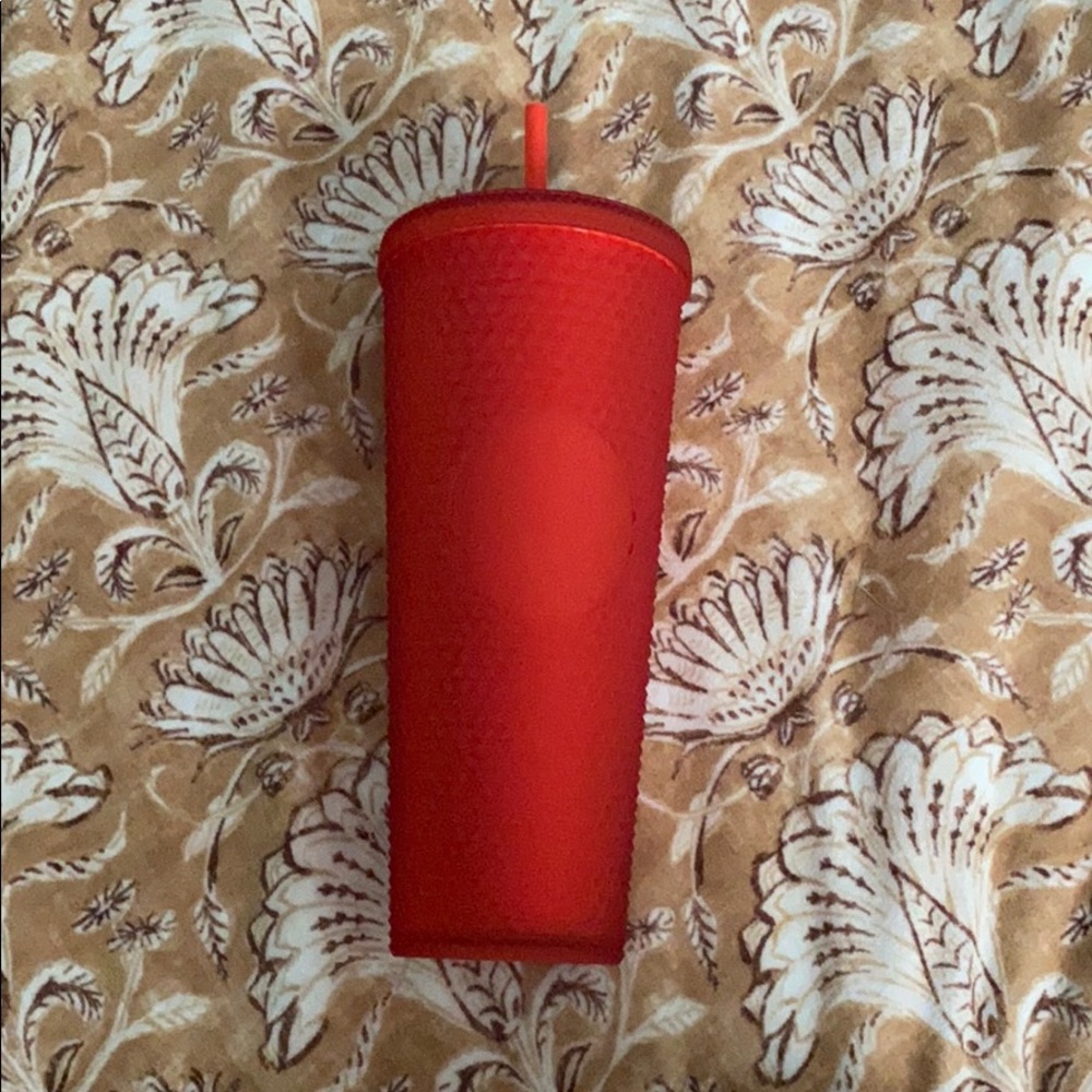 Starbucks red studded holiday tumbler 2020